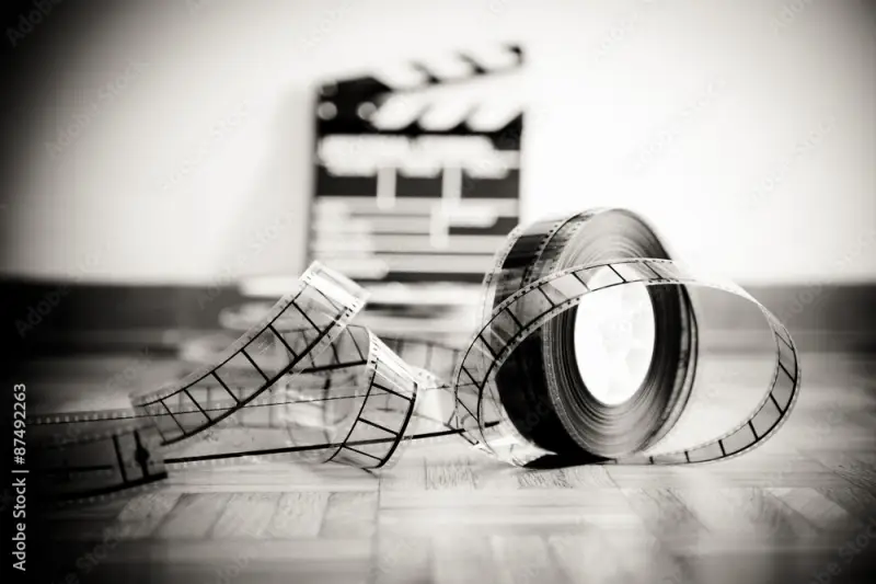 电影场记板与拍摄现场 - 黑料吃瓜